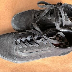 Vans Kids Black Sneakers